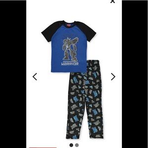 NWT Tuff Guys “Space Warrior” Graphic Pajamas Set